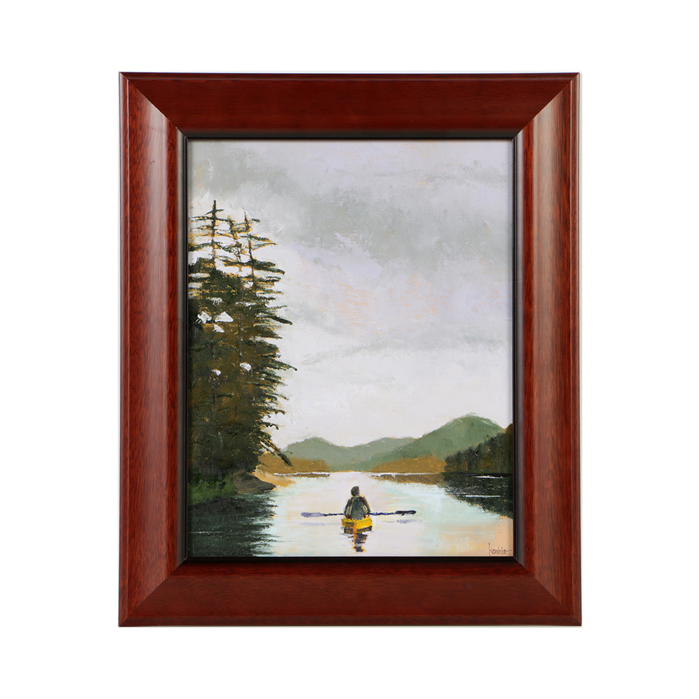 Rick Koehler Oil Painting on Canvas Board "One with Nature"