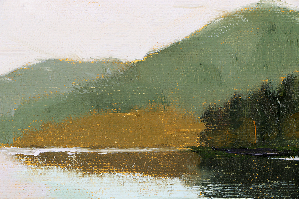 Rick Koehler Oil Painting on Canvas Board "One with Nature"