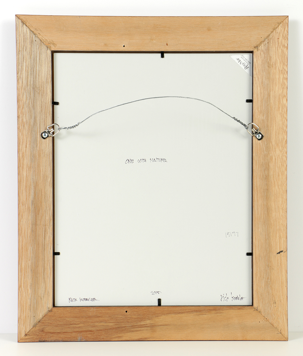 Rick Koehler Oil Painting on Canvas Board "One with Nature"