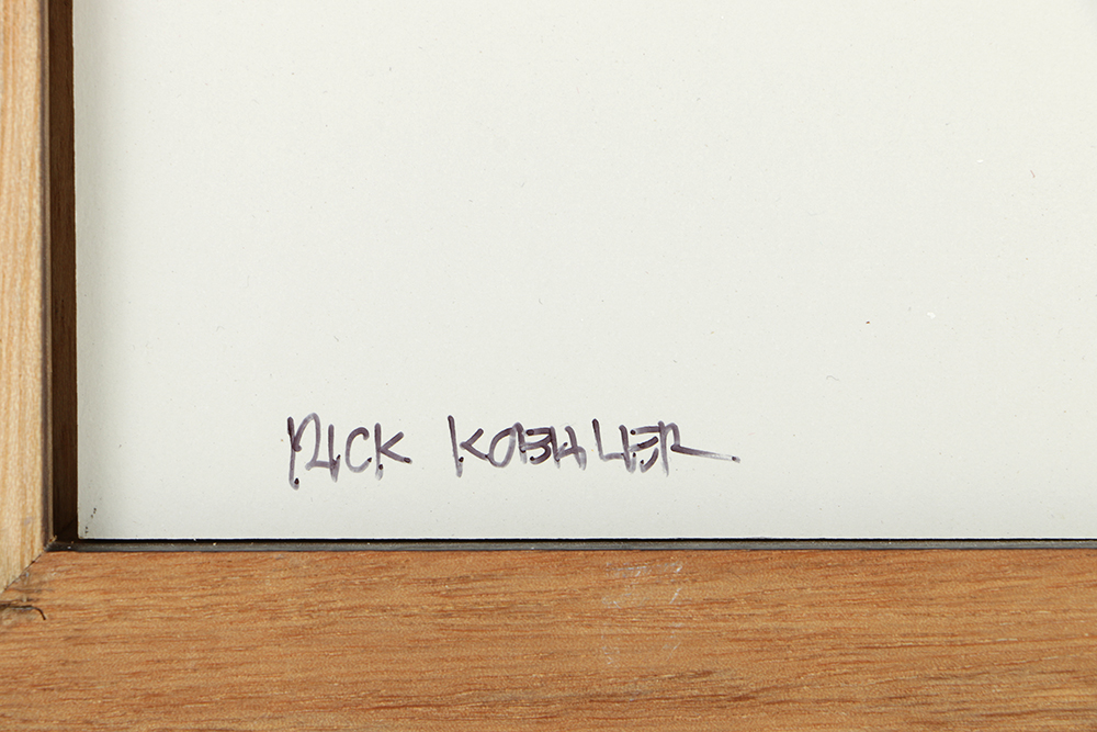 Rick Koehler Oil Painting on Canvas Board "One with Nature"