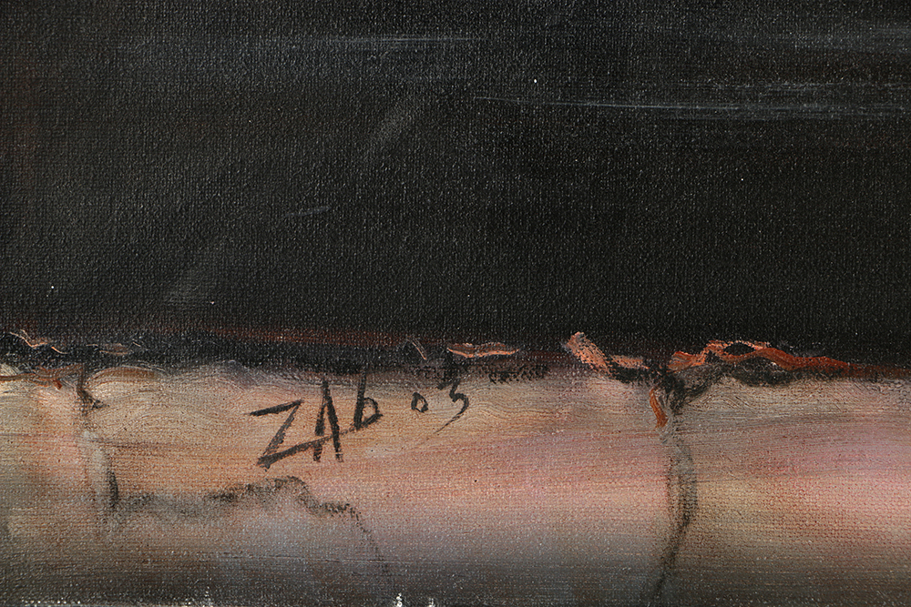 Bruno Zabaglio Oil Painting on Canvas "Hope"