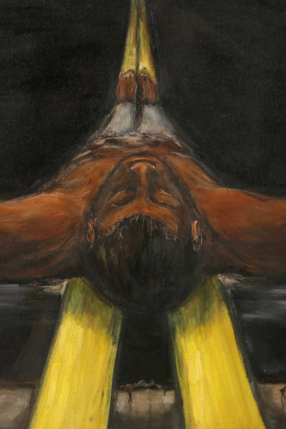 Bruno Zabaglio Oil Painting on Canvas "Hope"