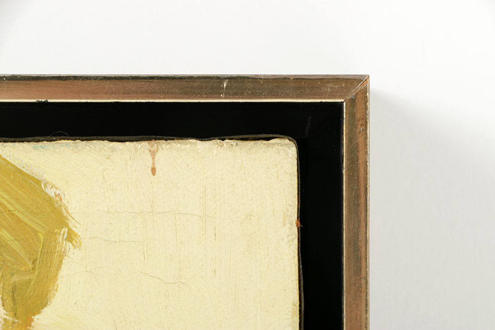 June Roth Oil Painting on Canvas "Lavender Nude"