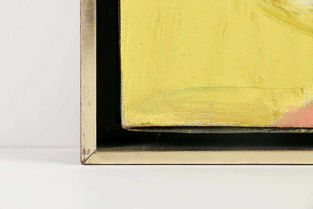 June Roth Oil Painting on Canvas "Lavender Nude"