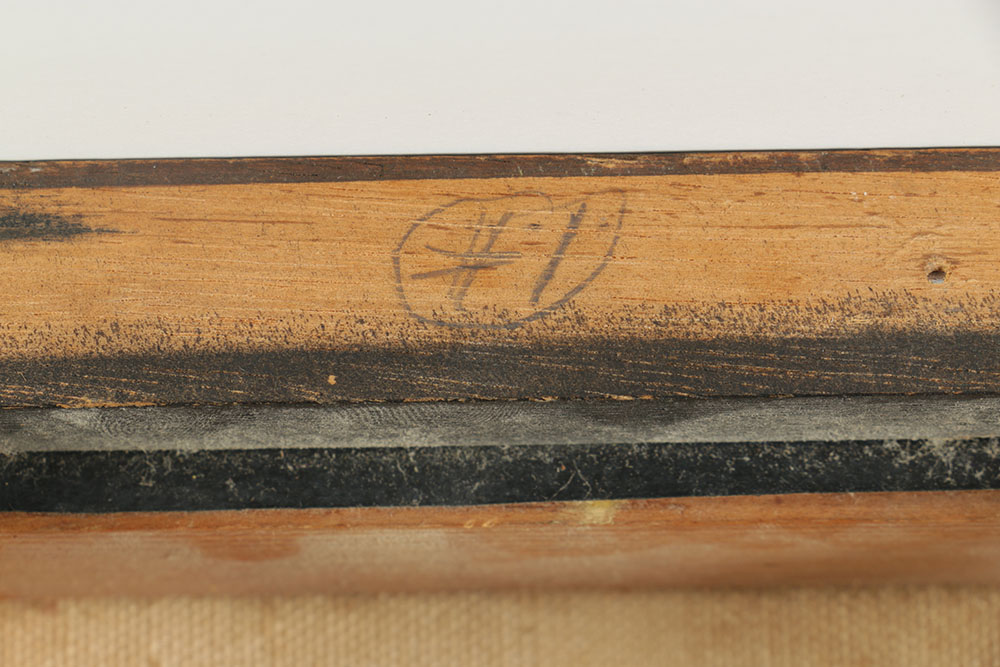 June Roth Oil Painting on Canvas "Lavender Nude"