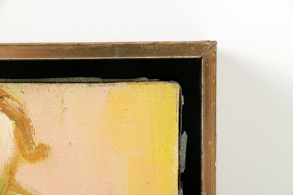 June Roth Oil Painting on Canvas Abstract Female Nude