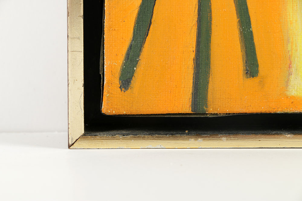 June Roth Oil Painting on Canvas Abstract Female Nude