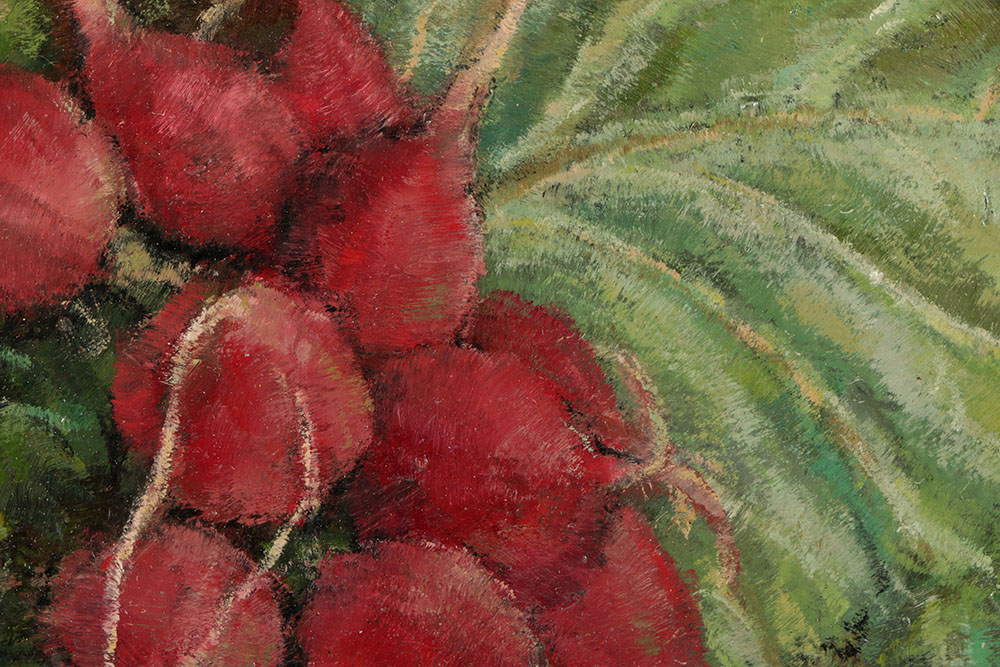 Seymour Remenick Oil Painting on Board Still Life