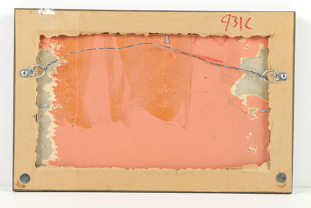 Seymour Remenick Oil Painting on Board Still Life