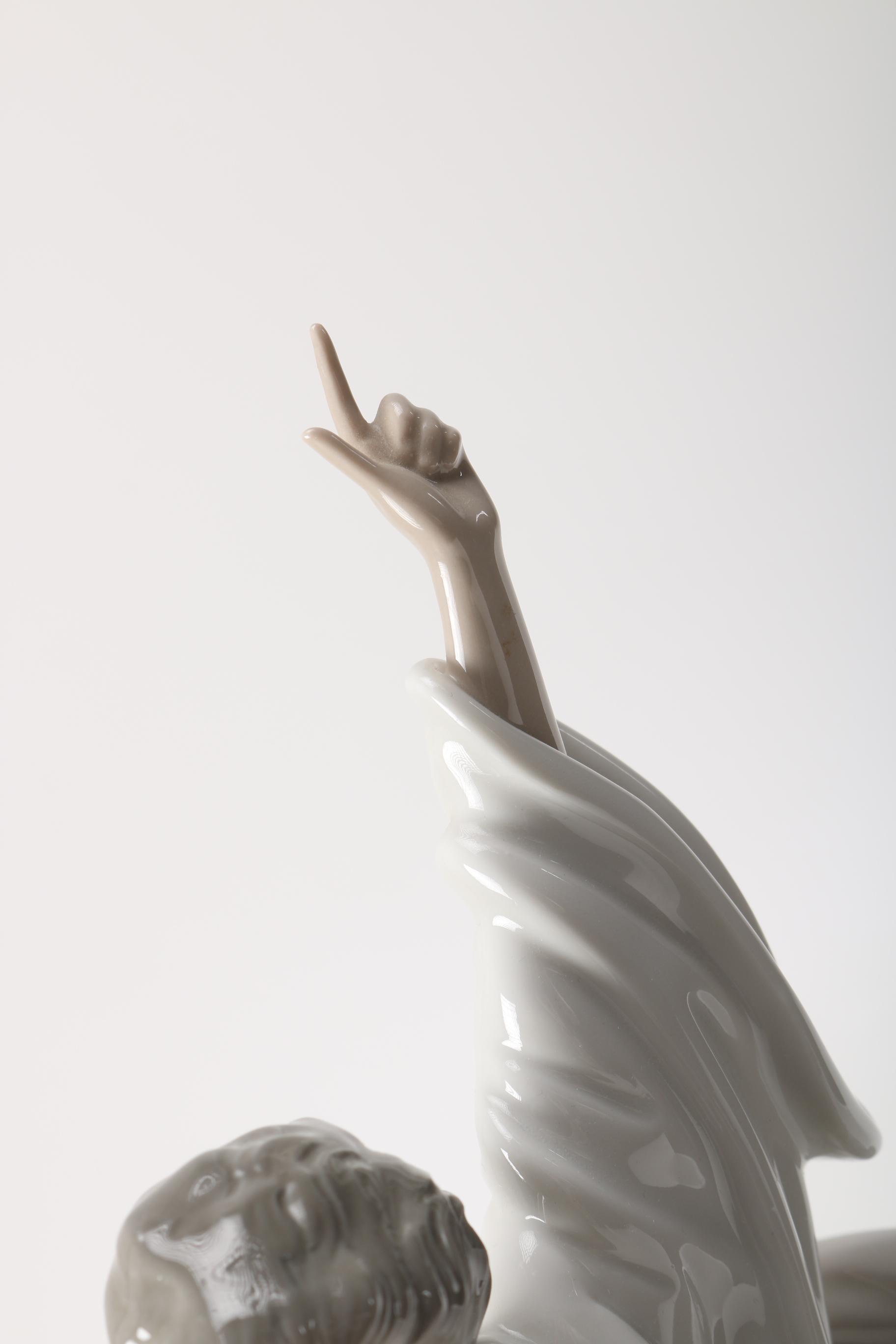 Lladró Porcelain Figurine of Moses With Tablet