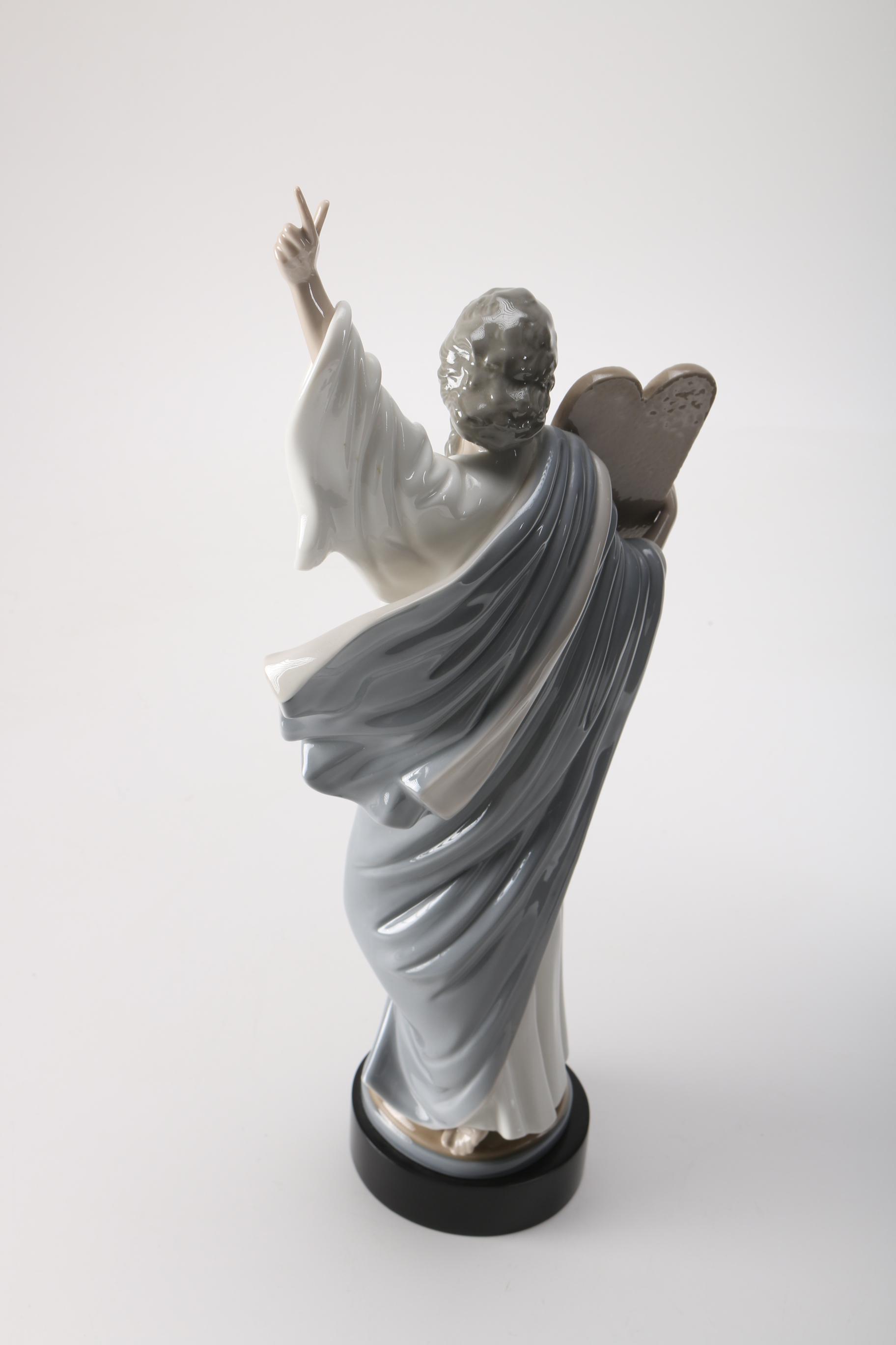 Lladró Porcelain Figurine of Moses With Tablet