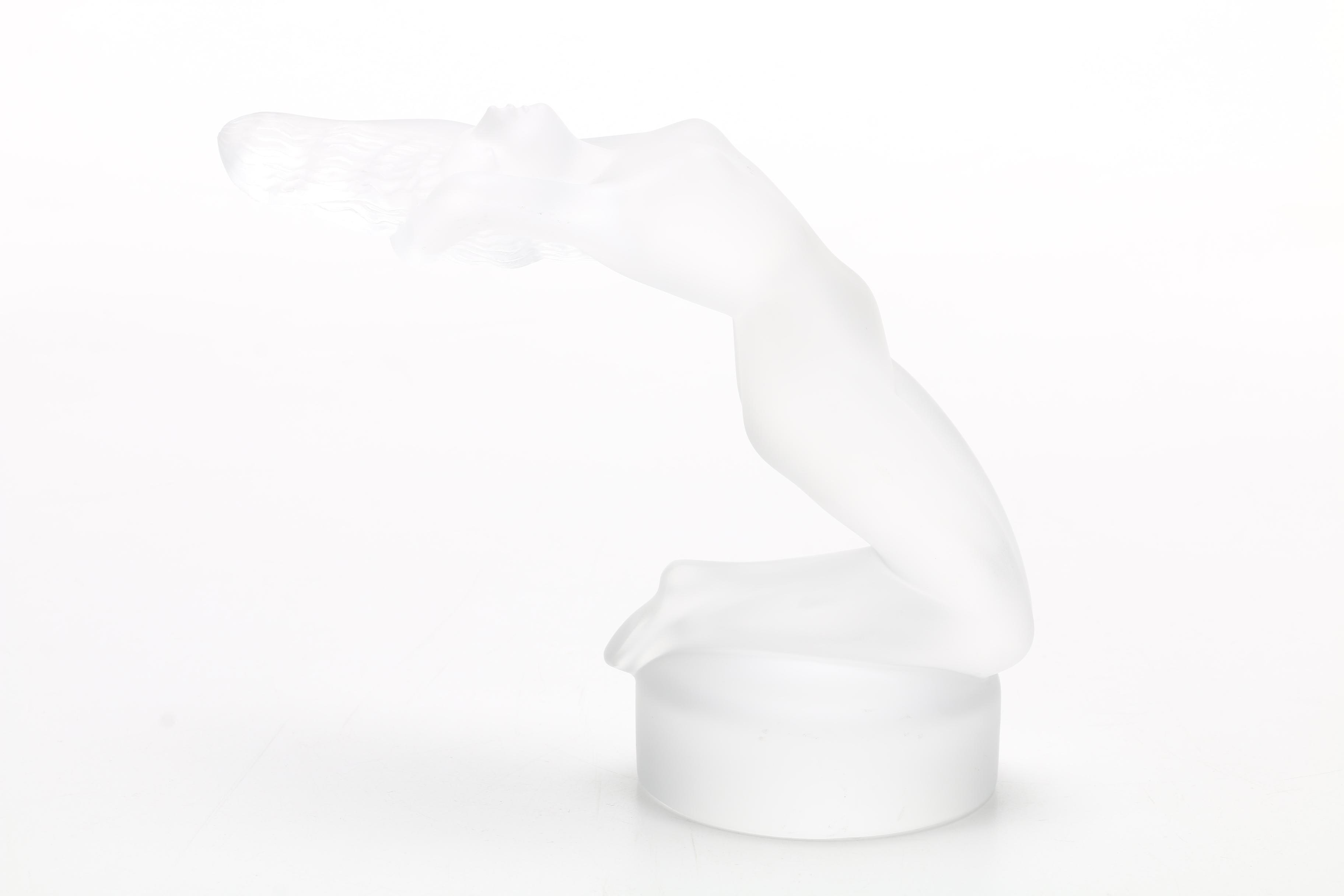 Lalique Crystal "Chrysis" Womans Figurine