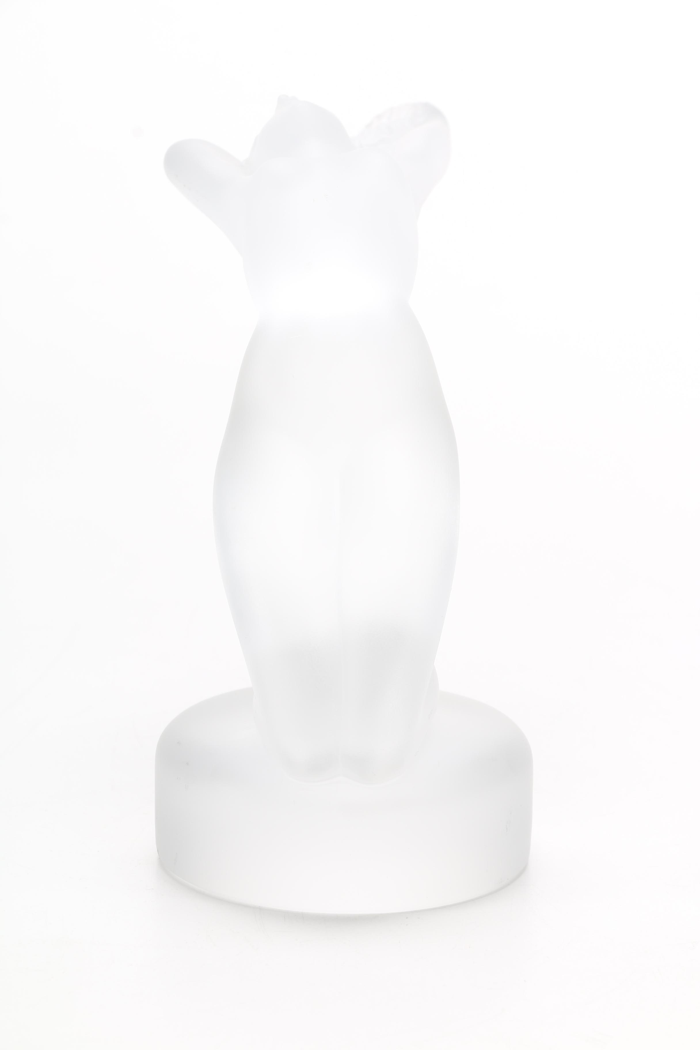 Lalique Crystal "Chrysis" Womans Figurine
