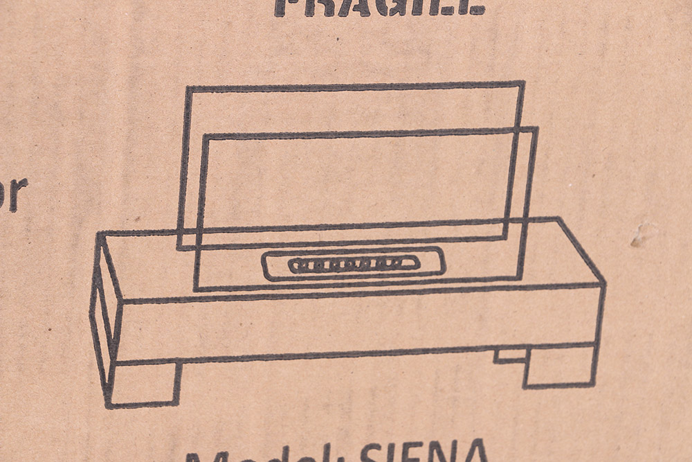 Iniga Flame "Siena" Contemporary Fireplace