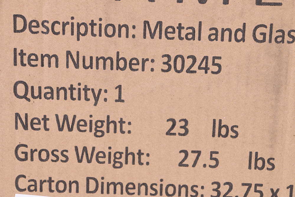 Iniga Flame "Siena" Contemporary Fireplace