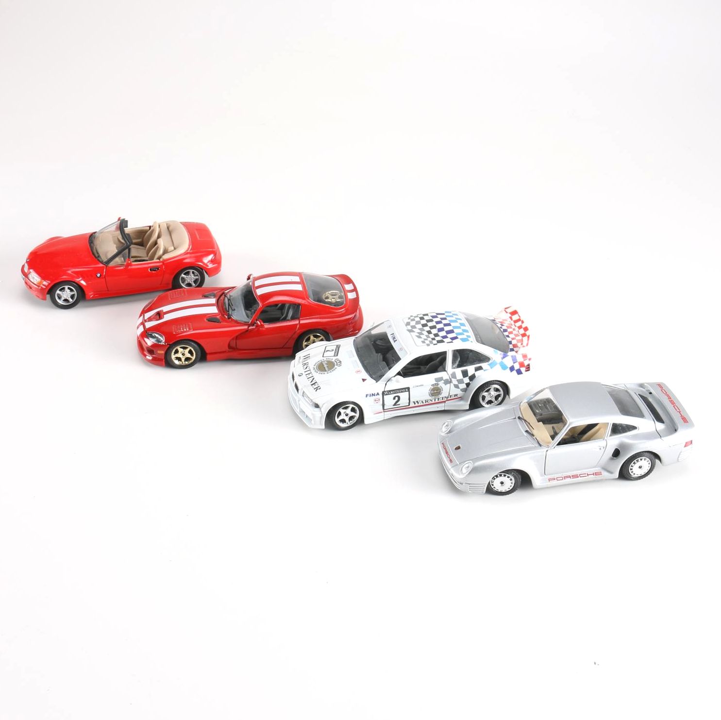 Assortment of Modern Die-Cast Cars
