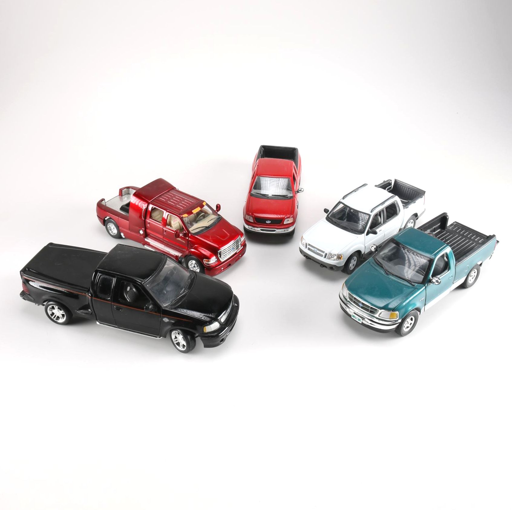 Die-Cast Ford Pickup Trucks
