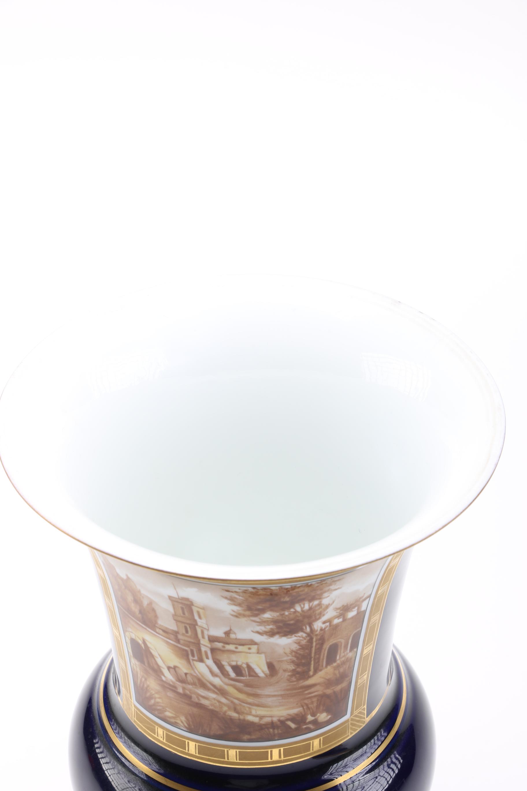 Vista Alegre Porcelain Urn