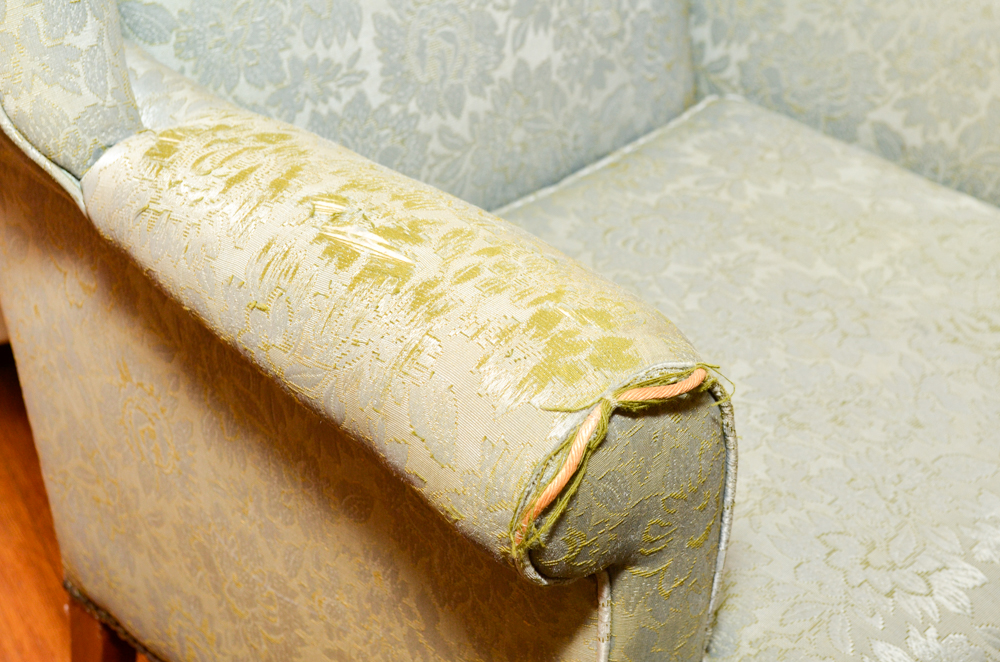 Chippendale Style Wingback Chair