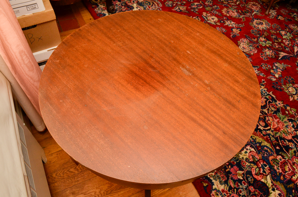 Duncan Phyfe Style Drum Table