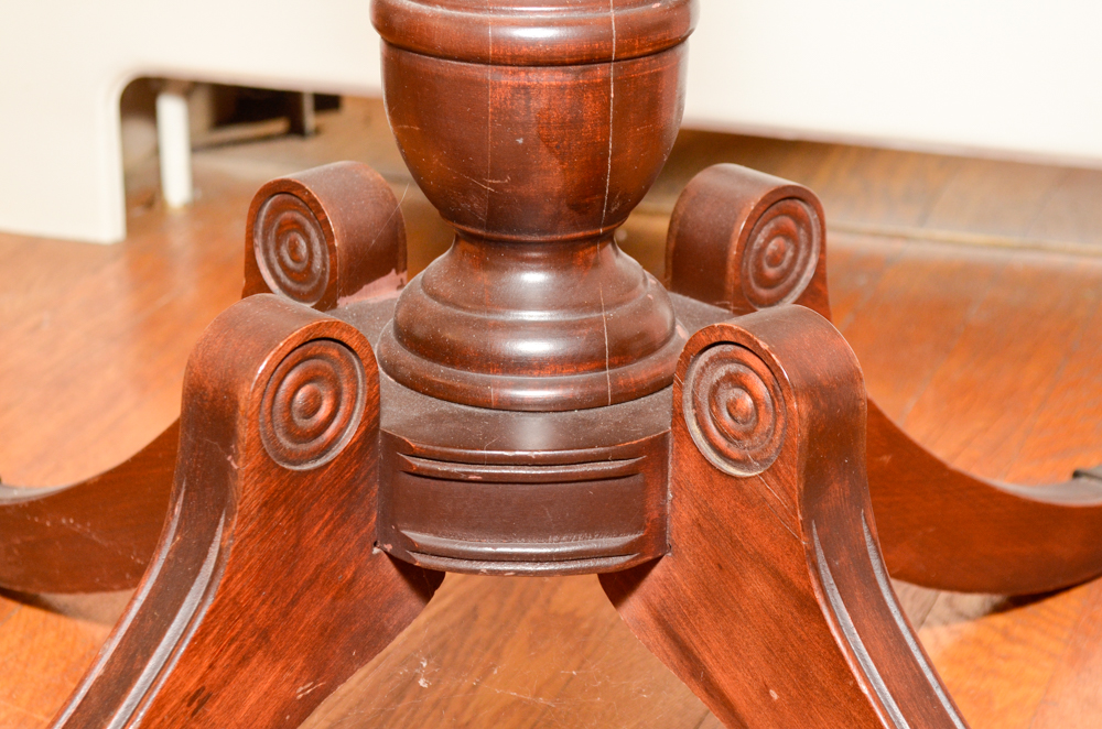 Duncan Phyfe Style Drum Table