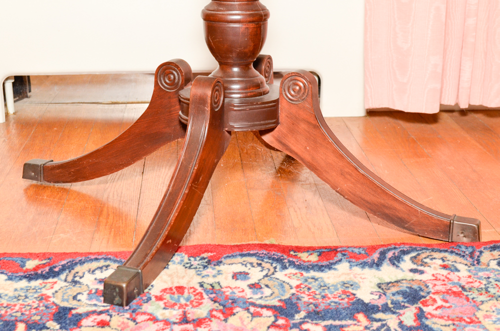 Duncan Phyfe Style Drum Table