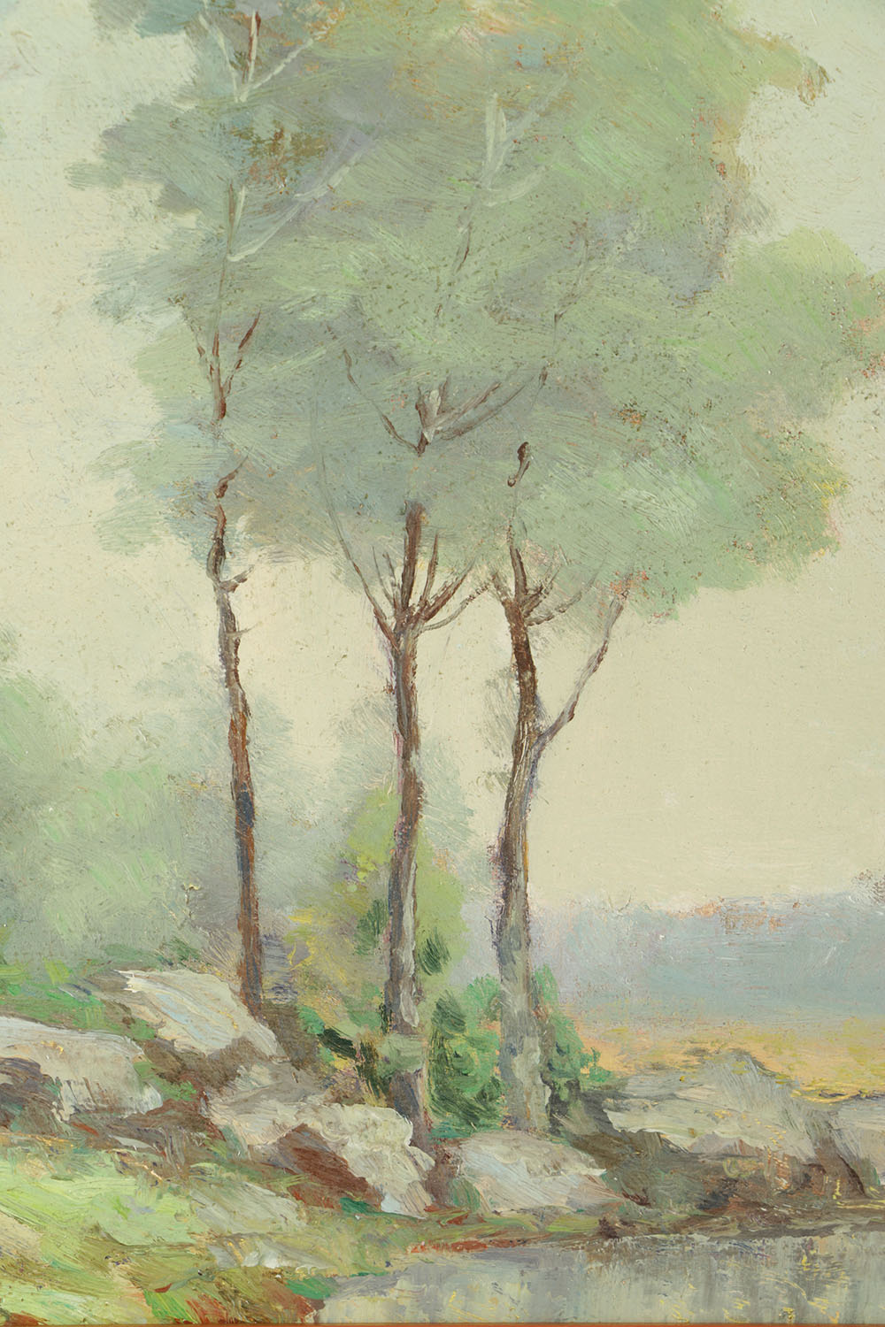 Chauncey Foster Ryder Oil Painting on Canvas Board Landscape