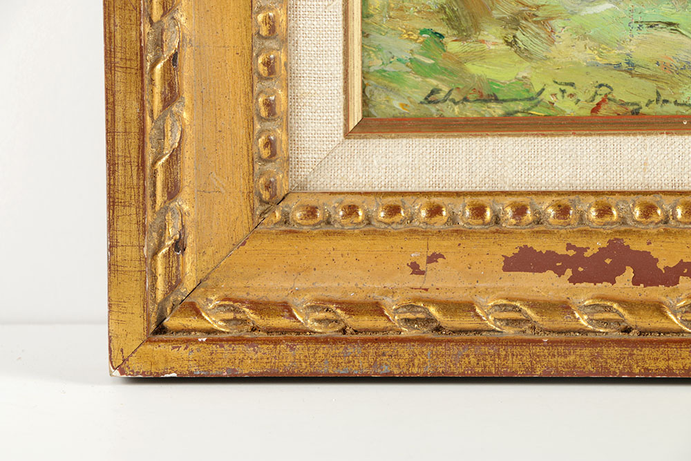 Chauncey Foster Ryder Oil Painting on Canvas Board Landscape