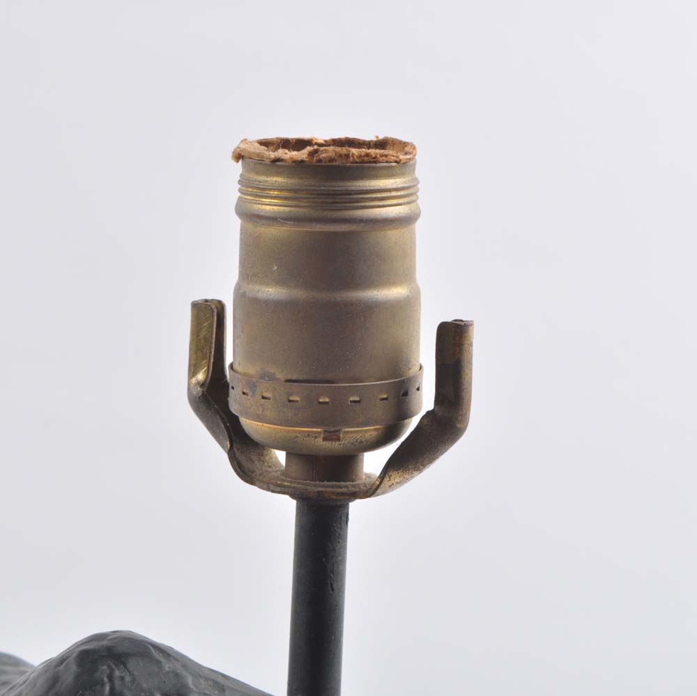 Vintage Modernist Figural Lamps