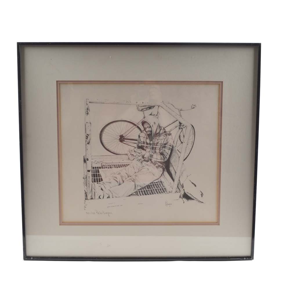 Price Youngman Signed Offset Lithographs "Grate Expectations"