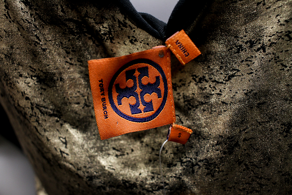 Tory Burch Gold Wash Dress and Massimo Dutti Linen Dress