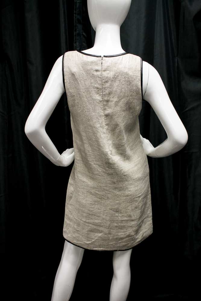 Tory Burch Gold Wash Dress and Massimo Dutti Linen Dress