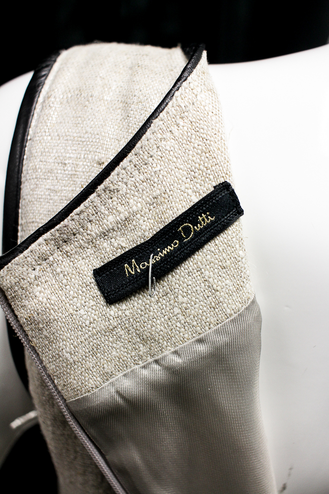 Tory Burch Gold Wash Dress and Massimo Dutti Linen Dress