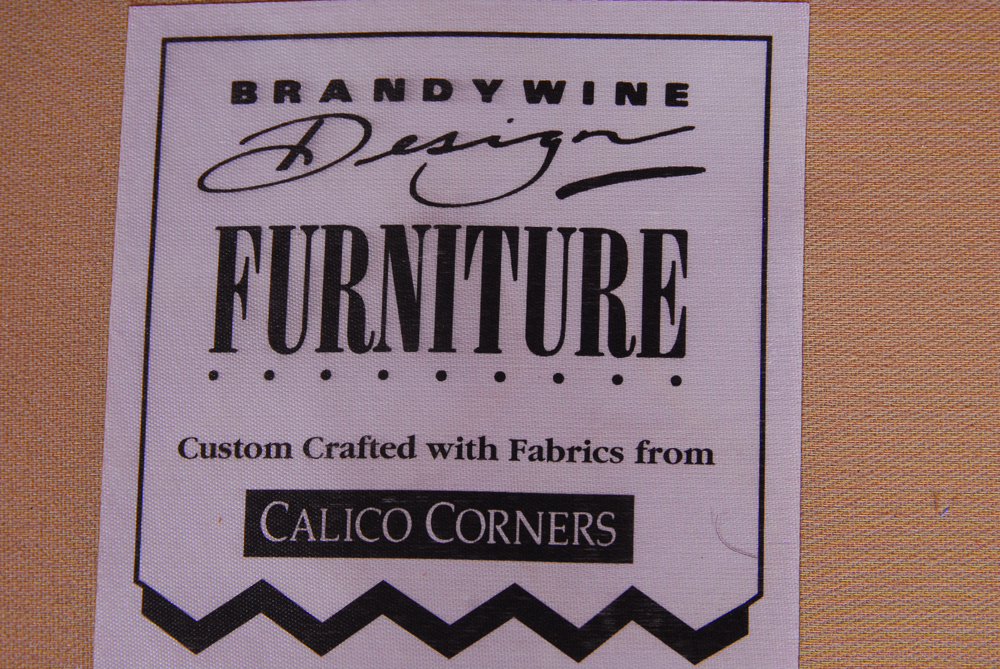 Brandywine Design Furniture Custom Upholstered Red Sofa