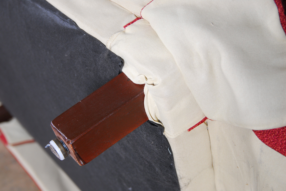 Brandywine Design Furniture Custom Upholstered Red Sofa