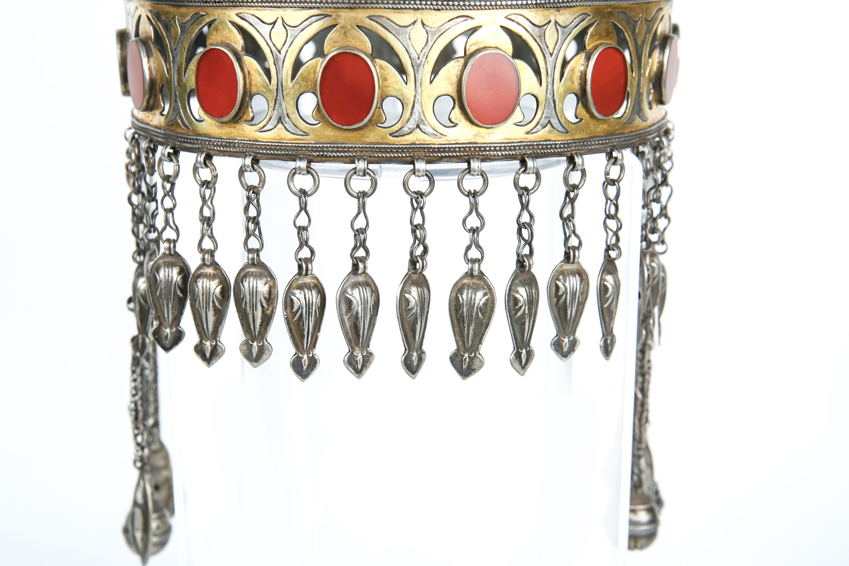 Antique Turkmen Wedding Crown