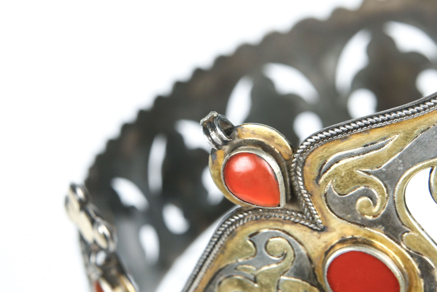 Antique Turkmen Wedding Crown