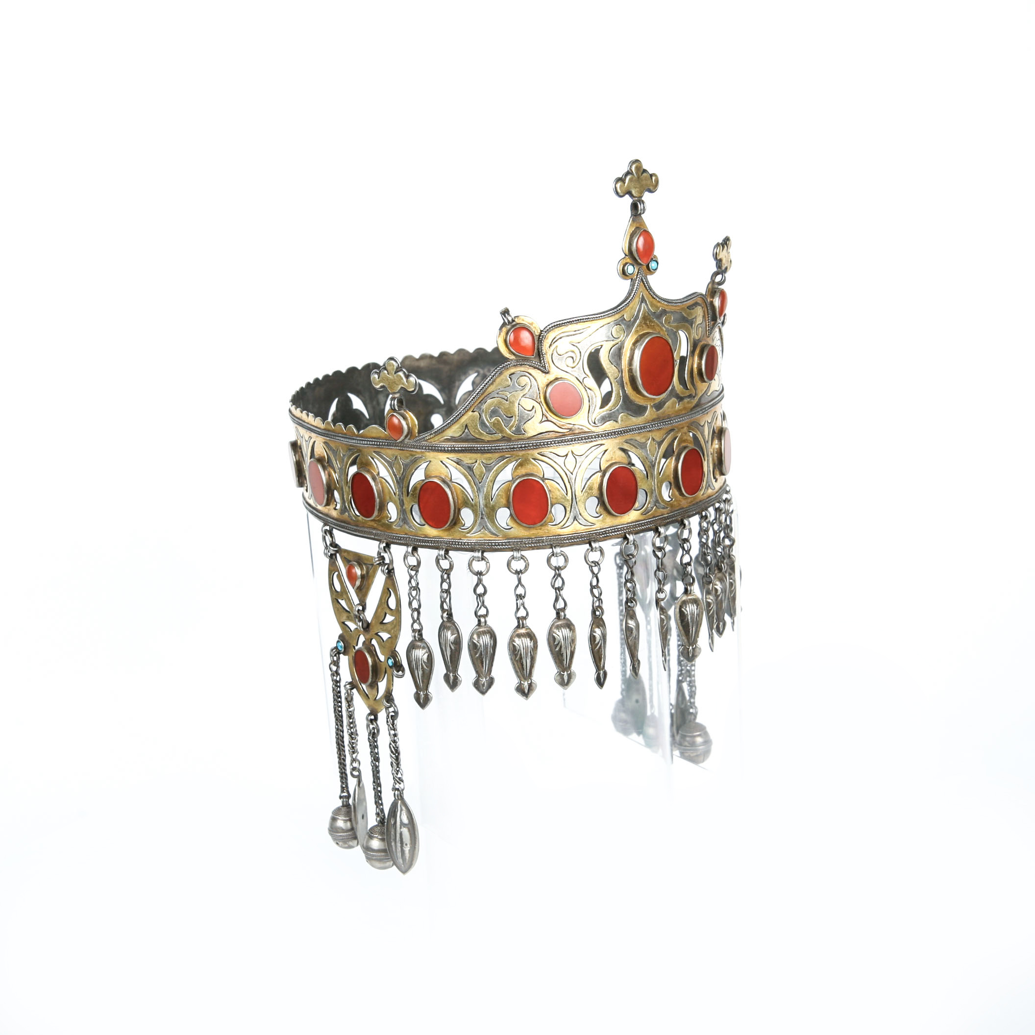 Antique Turkmen Wedding Crown