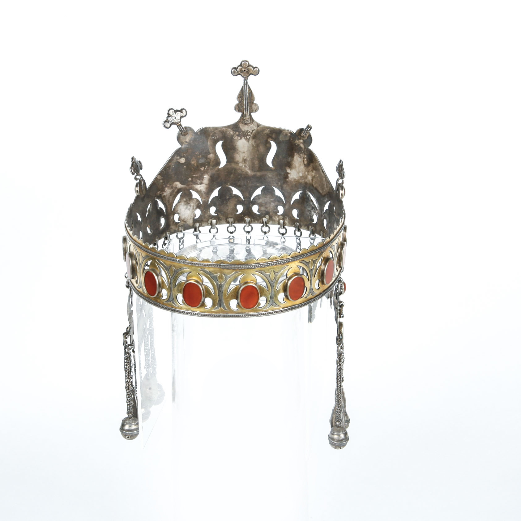 Antique Turkmen Wedding Crown