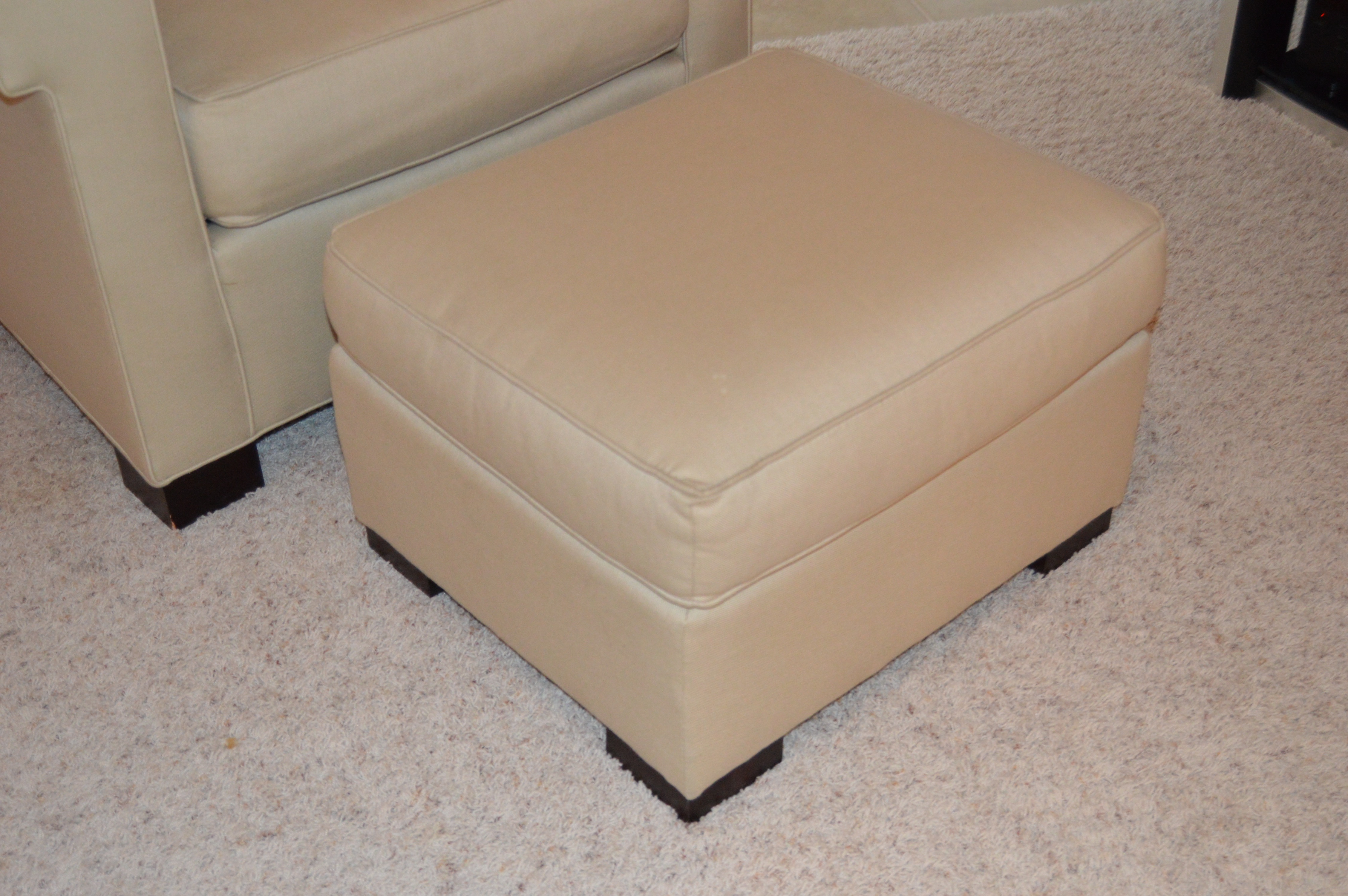 Todd Oldham Armchair and Ottoman by Hickory Chair Co.