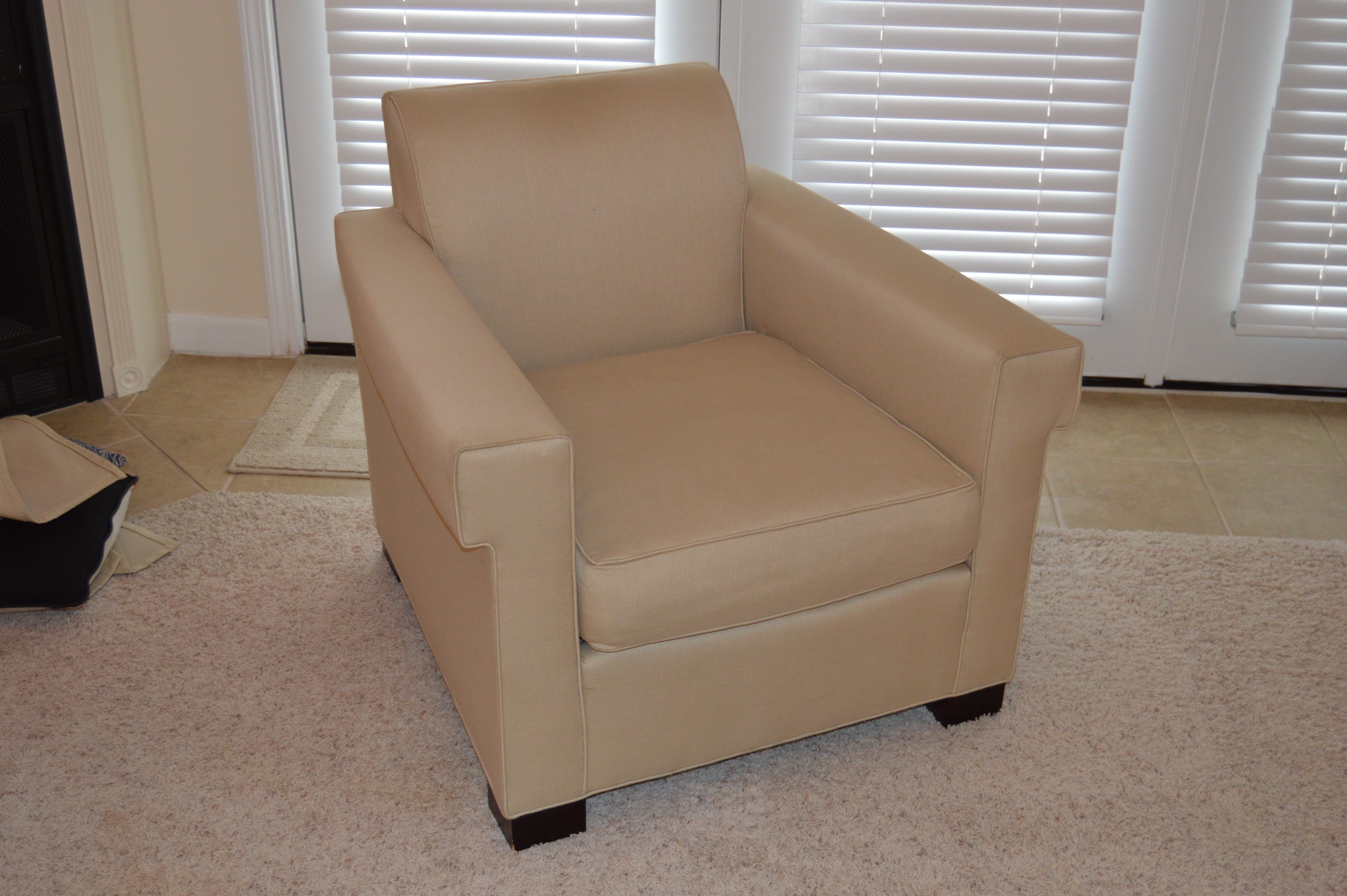 Todd Oldham Armchair and Ottoman by Hickory Chair Co.