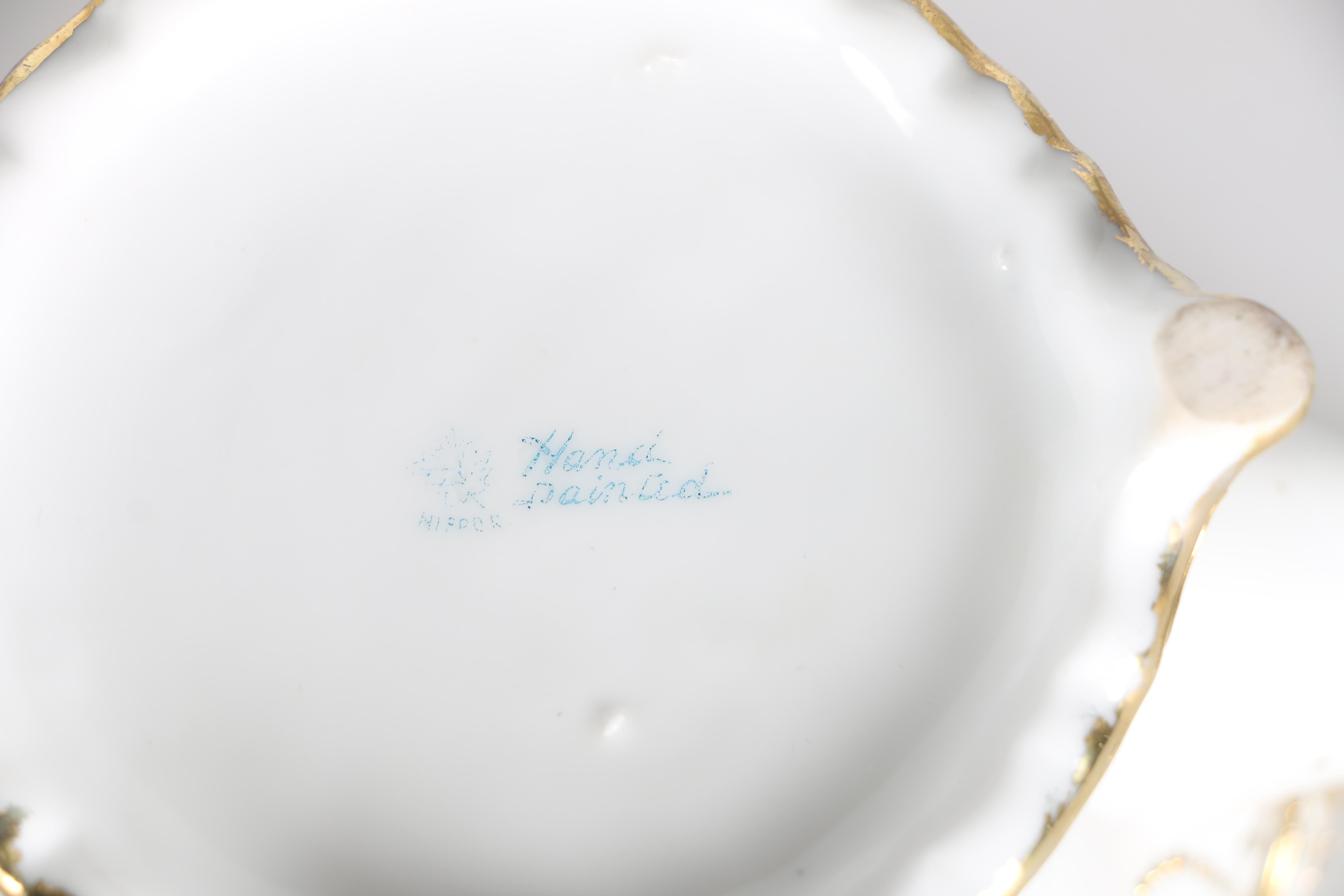 1890 Nippon Hand-Painted Porcelain Teapot