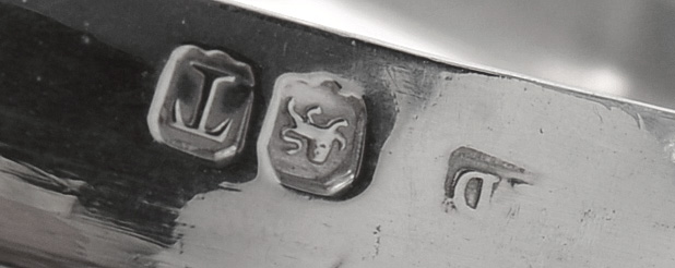 Two Crystal Sugar Bowls with Sterling Silver Lids