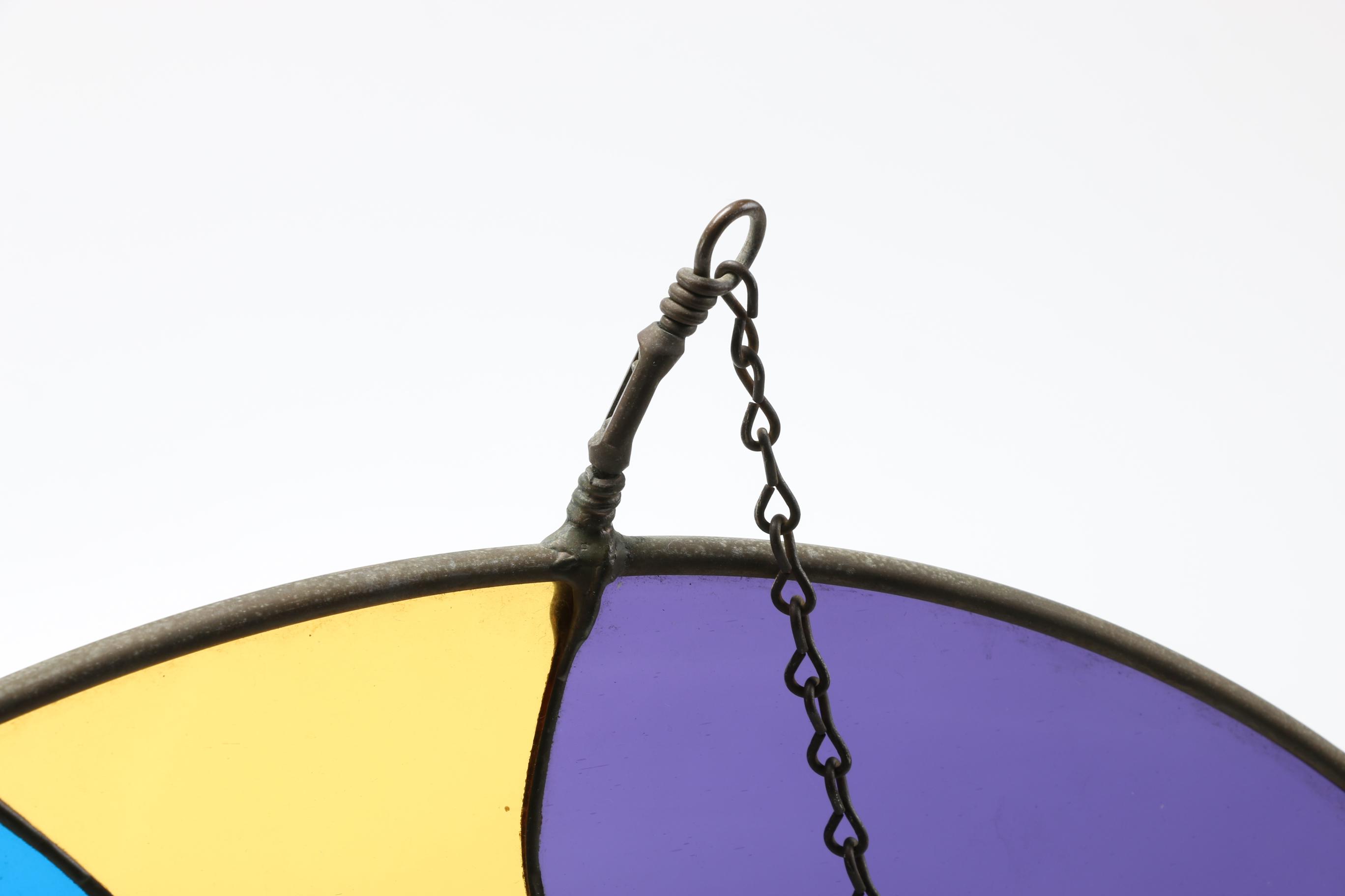 Seashell Stained Glass Piece