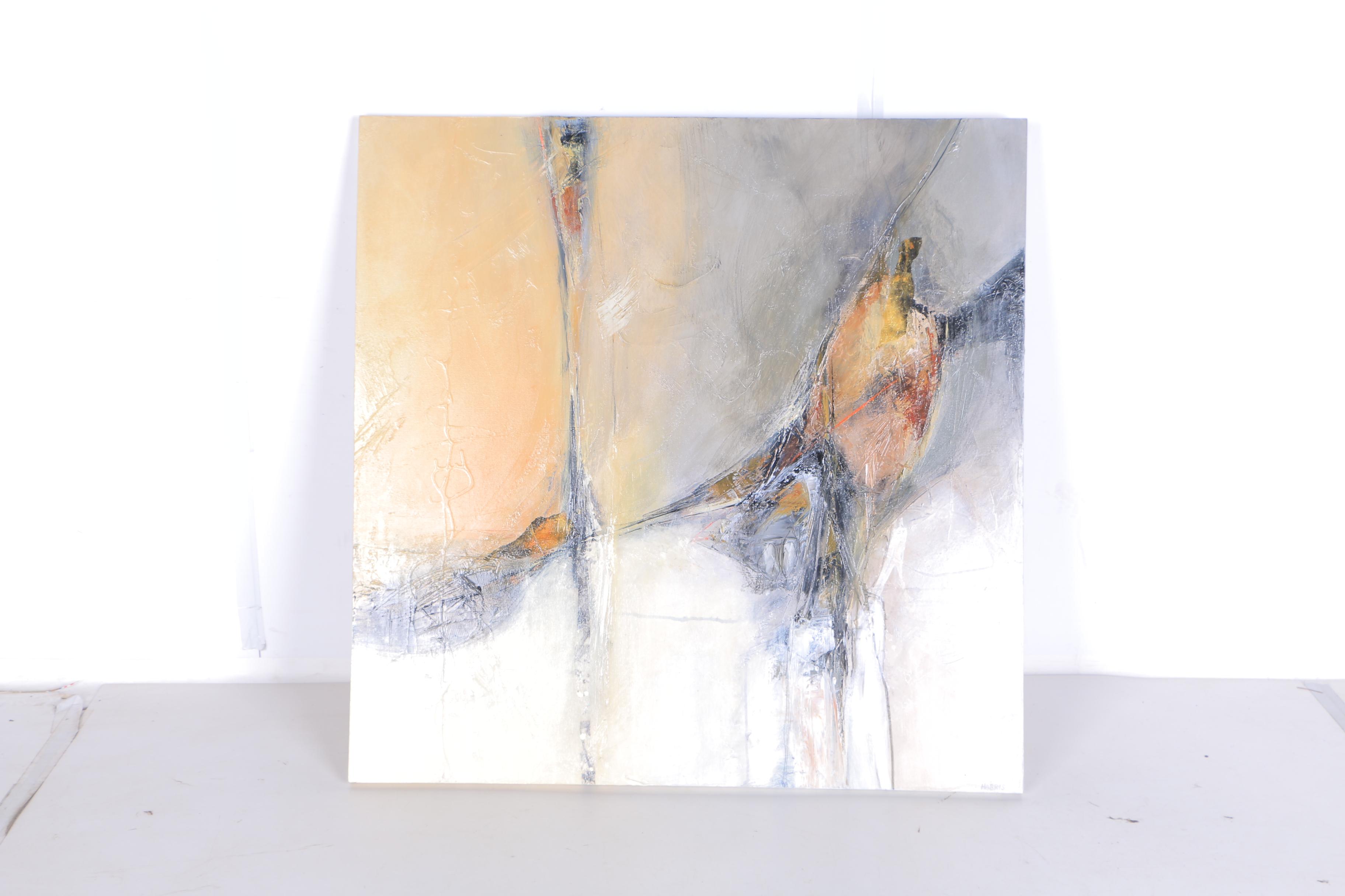 Jolie Harris Large Original Oil on Canvas “Macchiato”