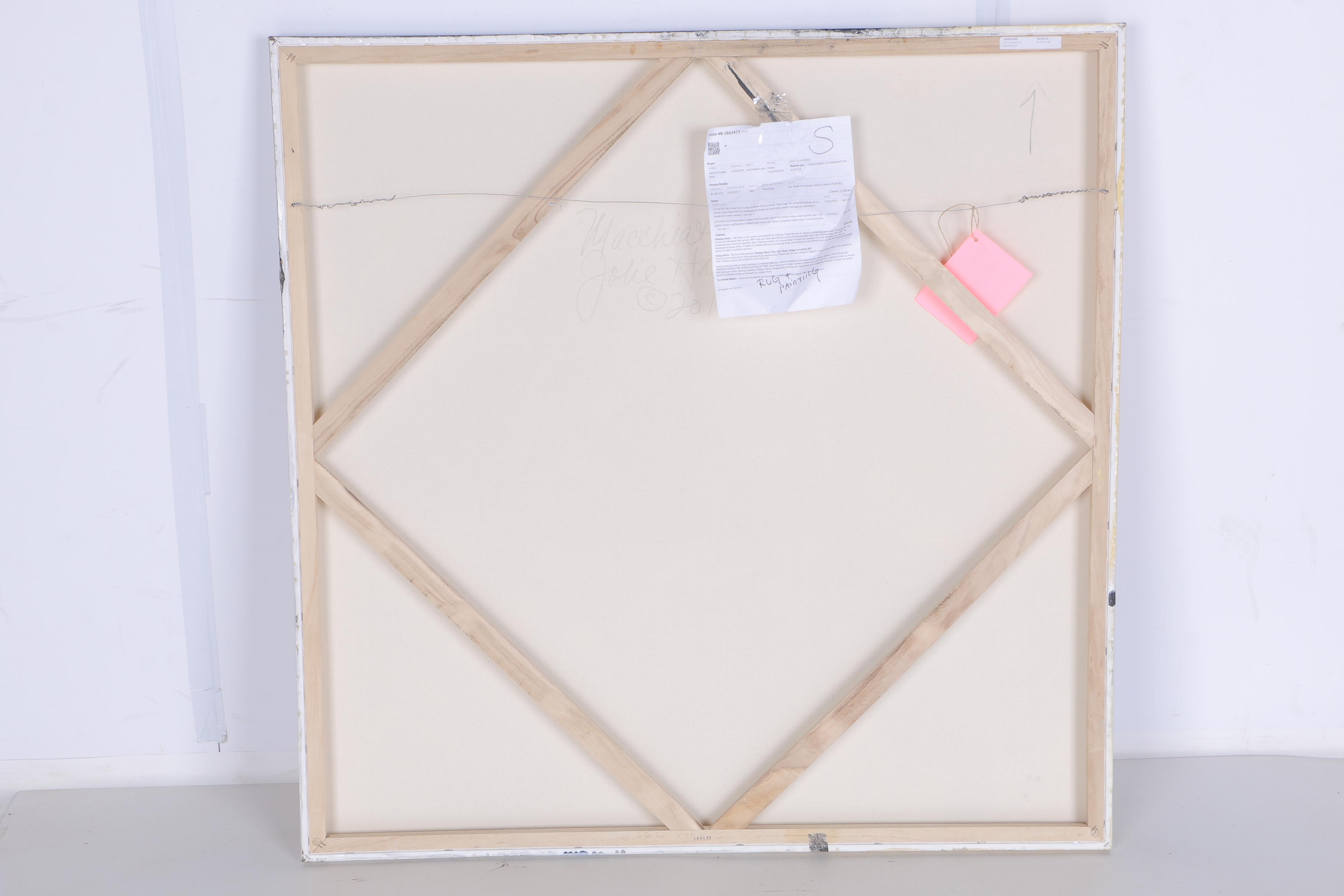 Jolie Harris Large Original Oil on Canvas “Macchiato”