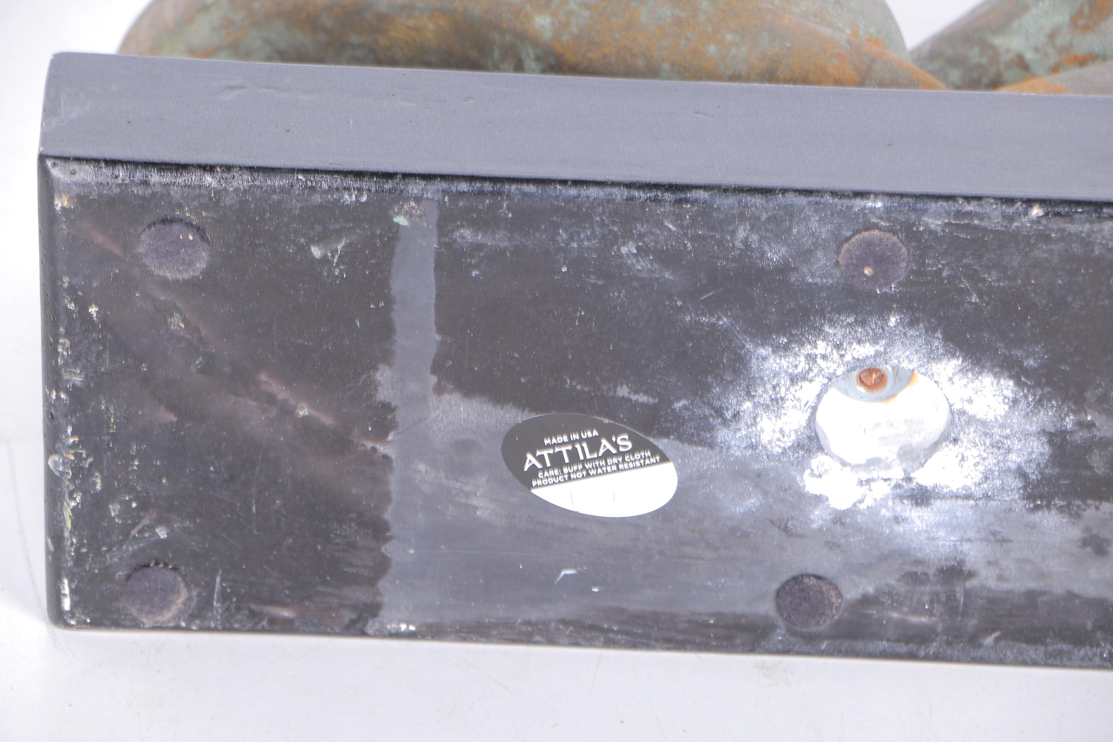 Pair of Sculptures of Lounging Figures