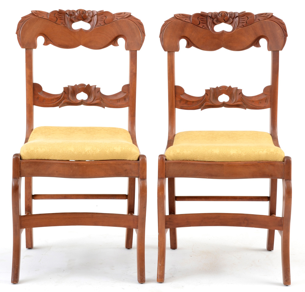 Pair of Empire Side Chairs