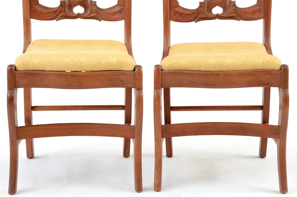 Pair of Empire Side Chairs
