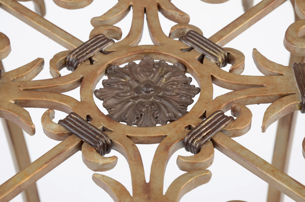 Glass Top Accent Table